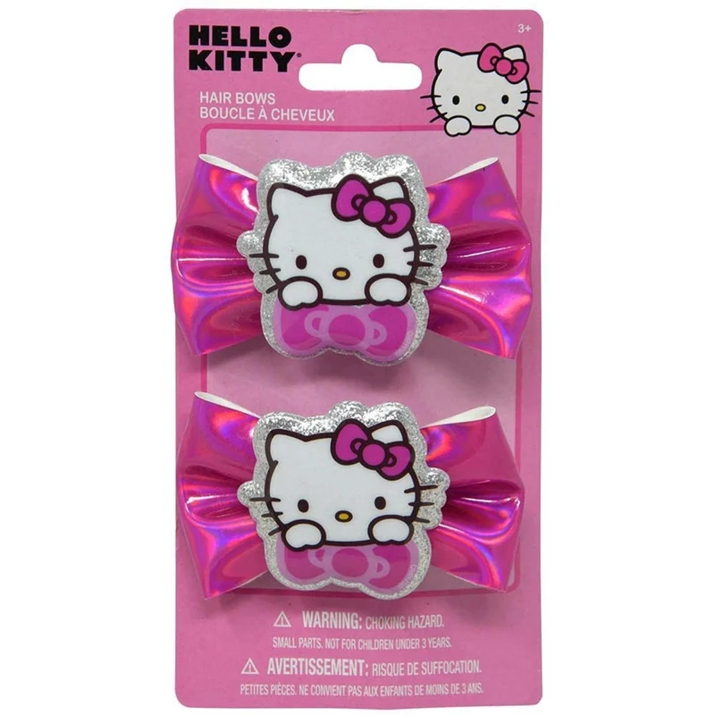 Hello Kitty Bows, 2 Count