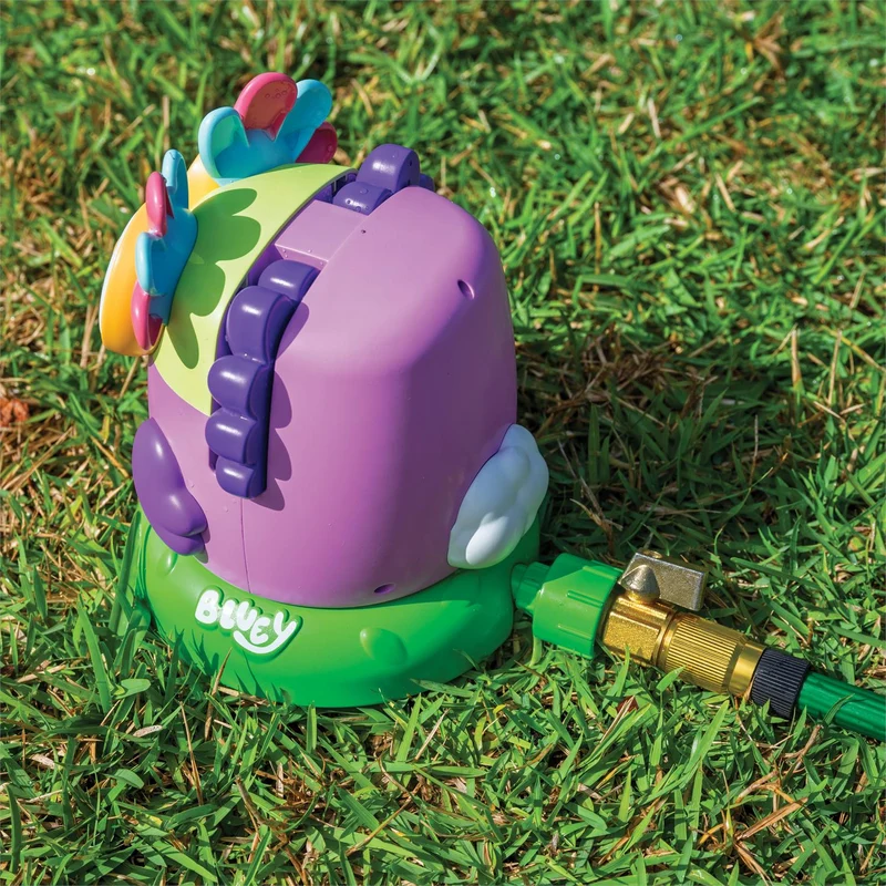 Swimways Bluey Chattermax Kids Outdoor 360-Degree Water Sprinkler Toy