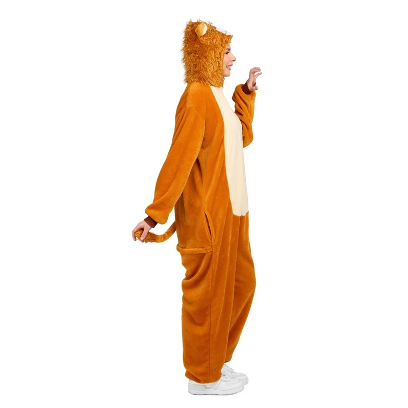 Lion Onesie Costume for Adults