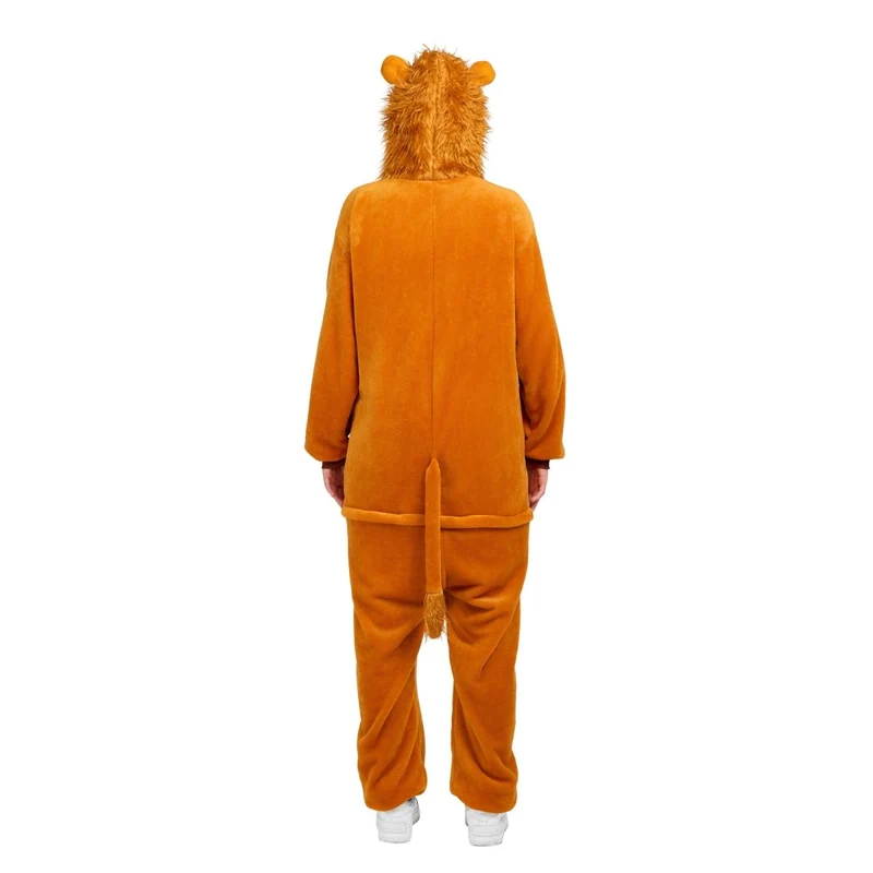 Lion Onesie Costume for Adults