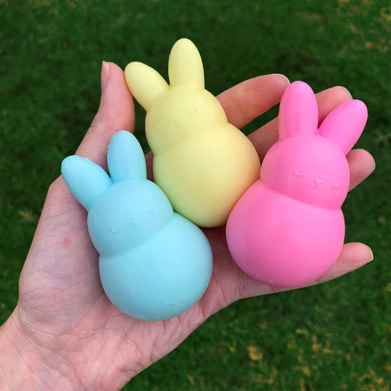 Sticky Bubble Blobbies Bunny Edition Sensory Fidget Toy for Easter