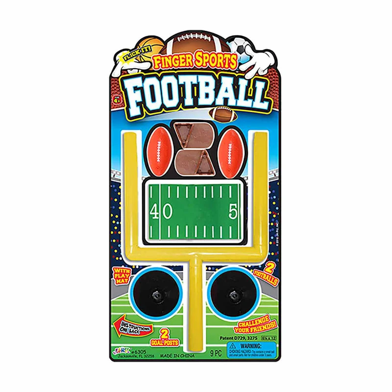 Finger Sports Football Game - 9-Piece Miniature Travel Set