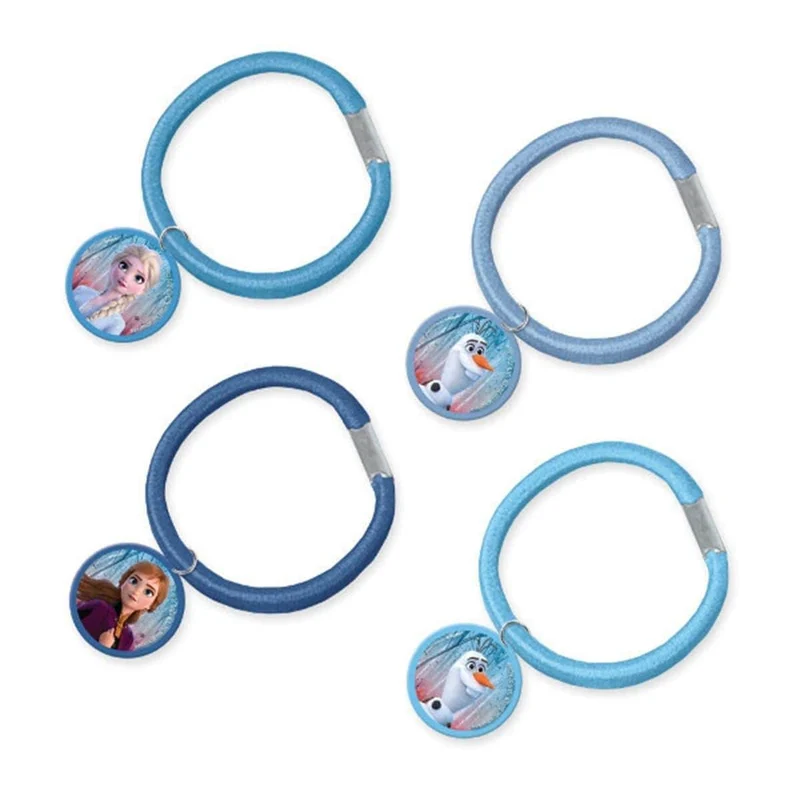 Frozen 2 hair elastics, 8 per package