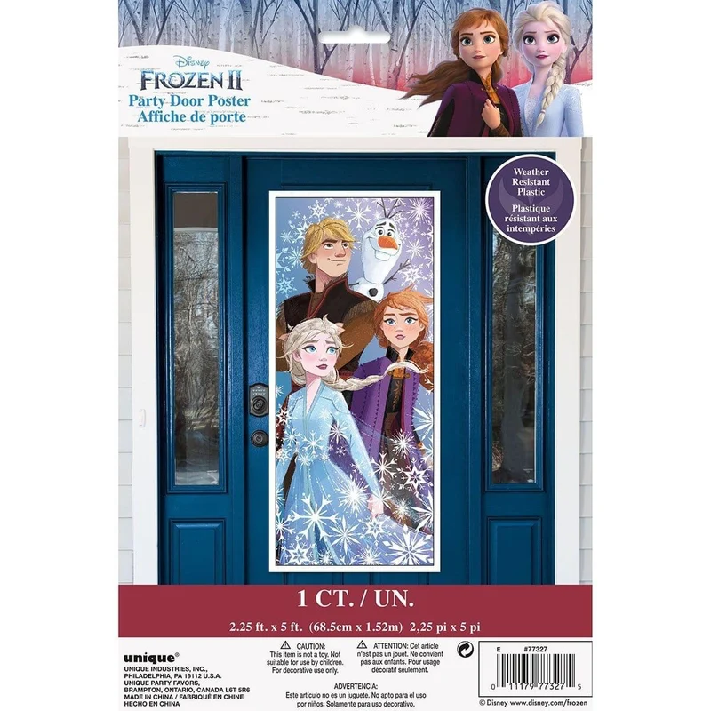 Frozen 2 door decoration