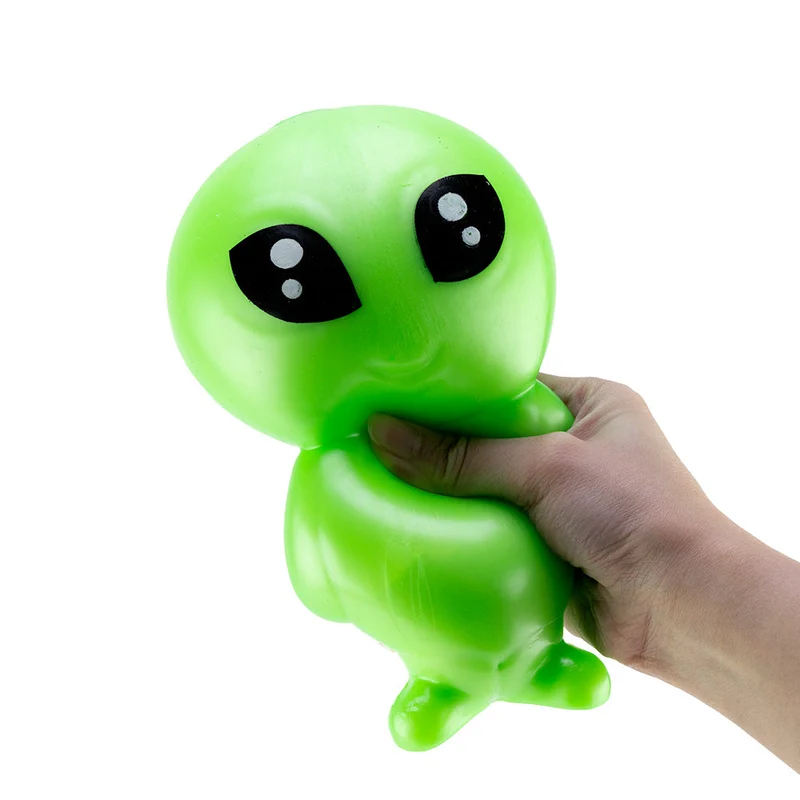 Jumbo Squishy Alien Toy 6 x 4.5 Inch Figure