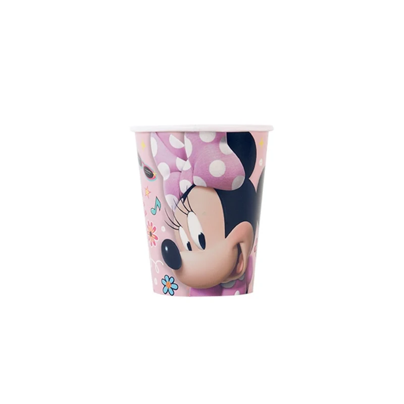 Minnie Mouse Birthday Paper Cups, Disney, 9 Oz, 8 Count