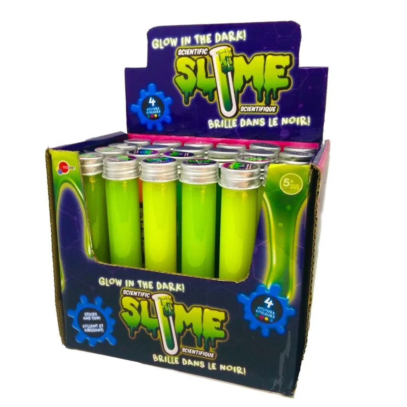 Glow in the Dark Scientific Slime Tube, Assortment, 1 Count