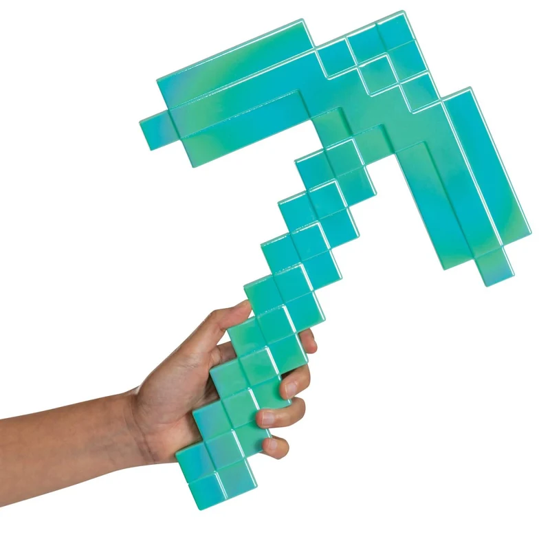Minecraft Diamond Pickaxe, 1 Count