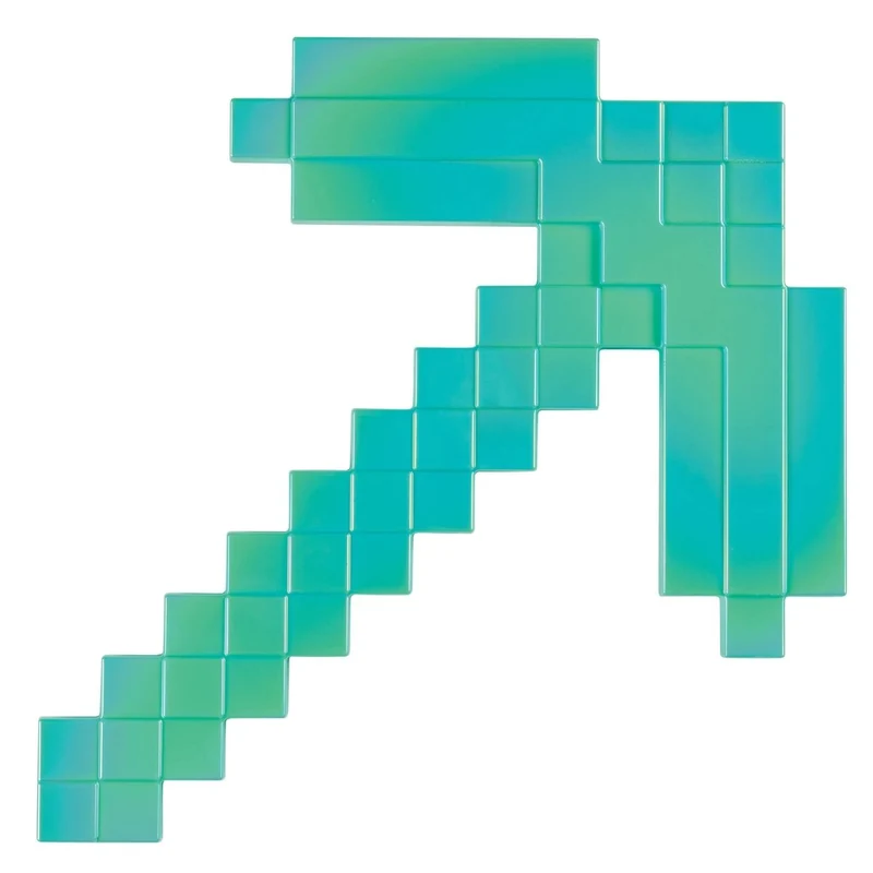 Minecraft Diamond Pickaxe, 1 Count