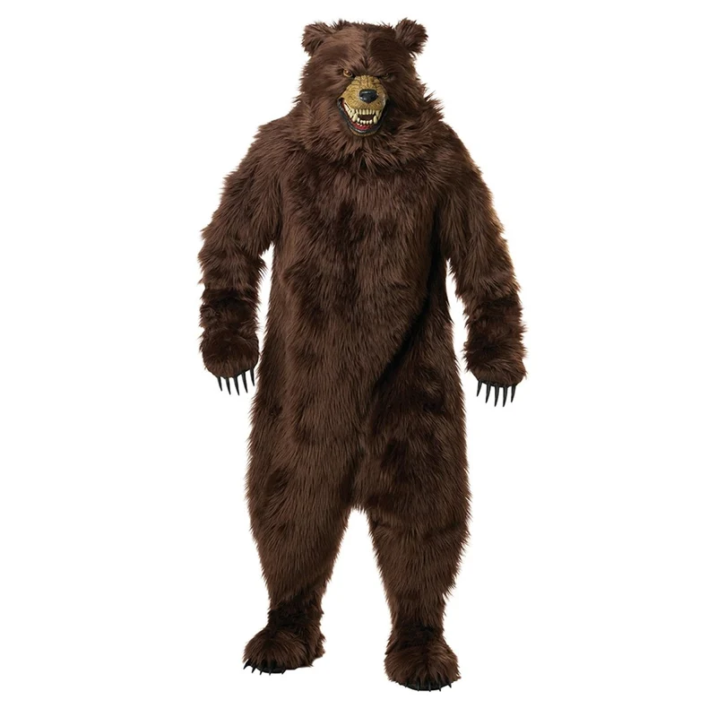 Deluxe Grizzly Bear Costume for Adults