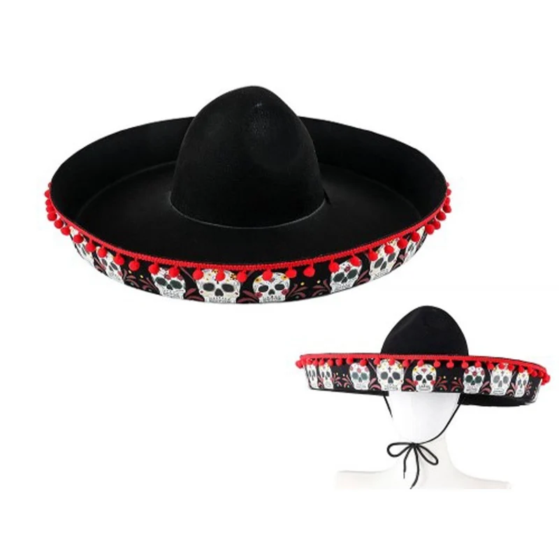 Day Of The Dead Sombrero for Adults