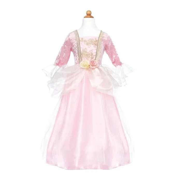 Pink Rose Princess Dress for Girls Size 5/6 Costume