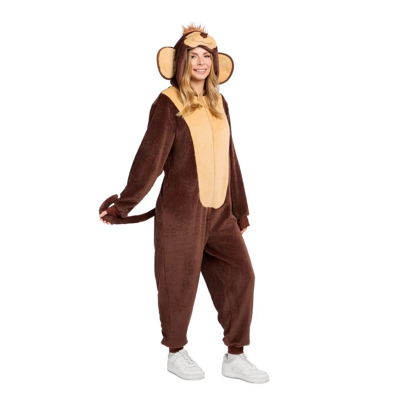 Monkey Zipster Plus Size Jumpsuit for Adults