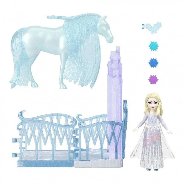 Disney Princess Storytime Stackers Mini Doll and Horse Playset