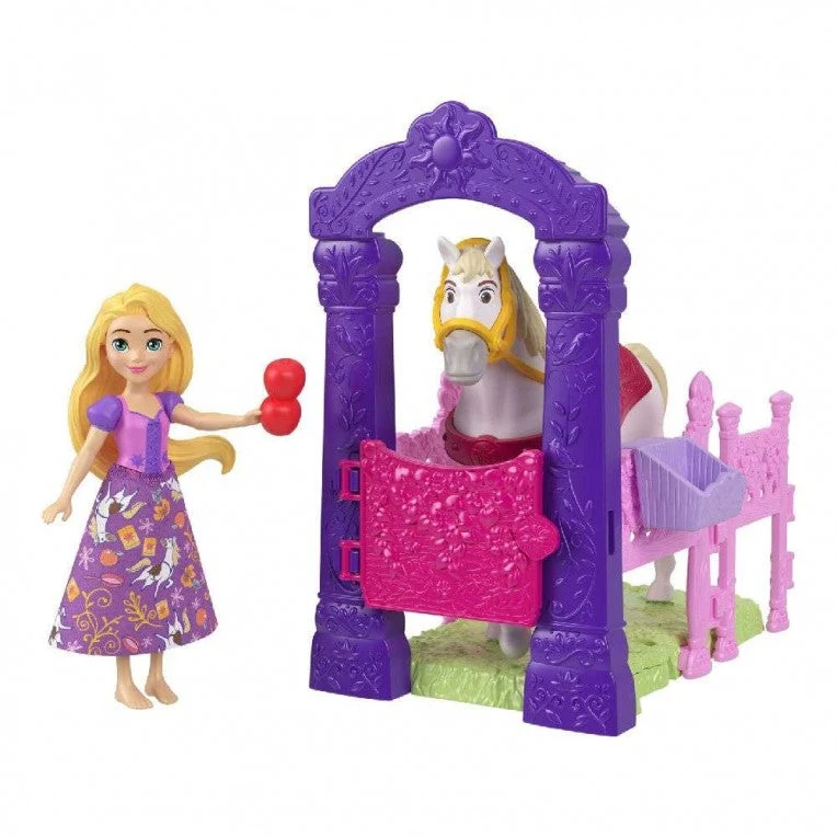 Disney Princess Storytime Stackers Mini Doll and Horse Playset