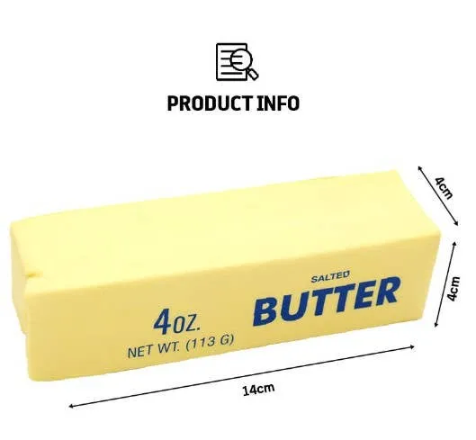 Butter Stress – Soft & Slow-Rebound Squishy Toy