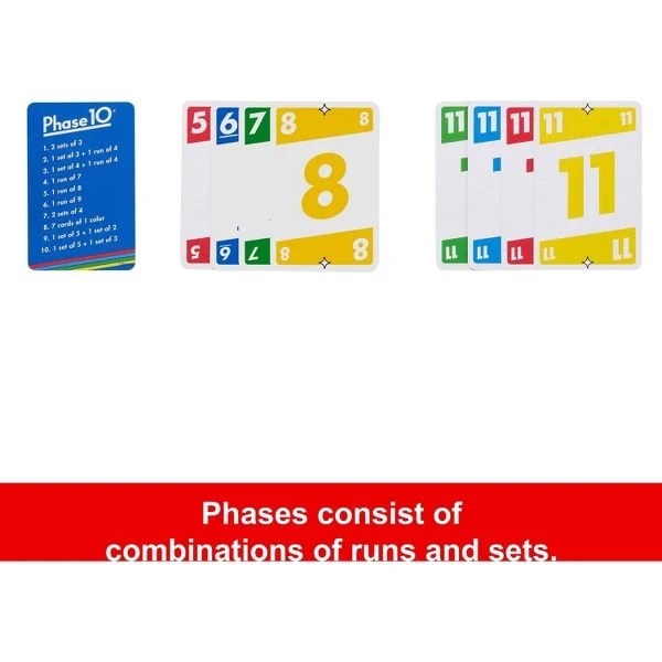 Phase 10 Card Game