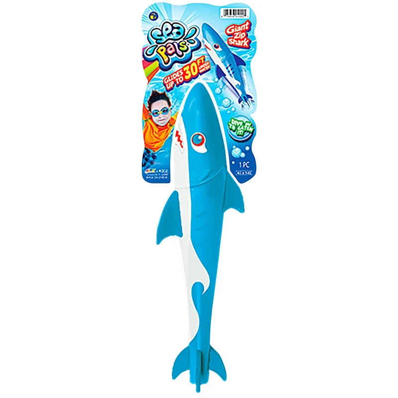 JA-RU Sea Pals Giant Zip Shark Diving Pool Toy