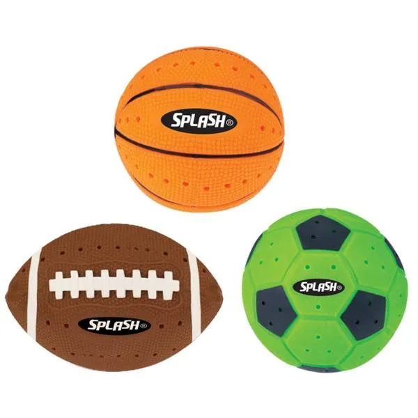 Splash Fun Jumbo Sport Water Ball Assortment For Pool Fun