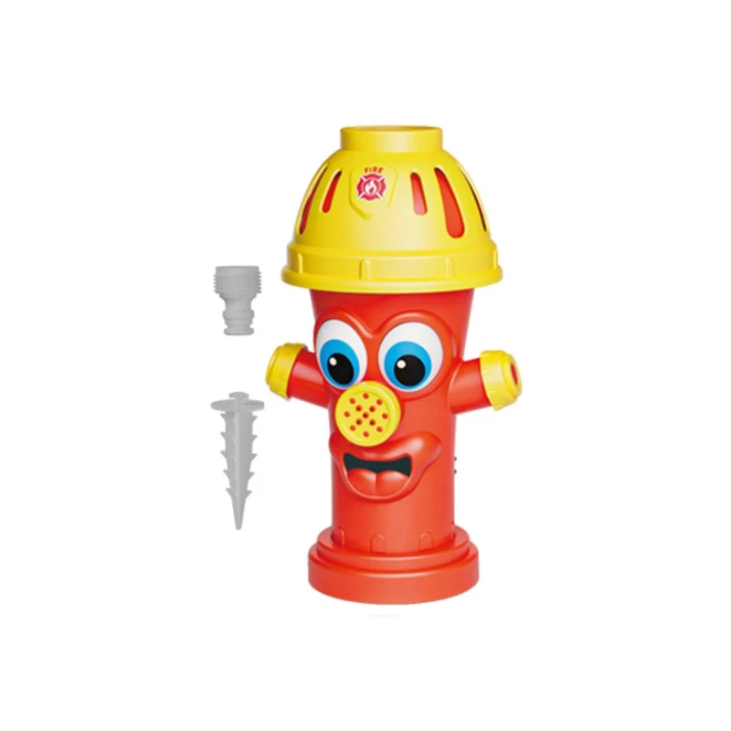 Outdoor Fire Hydrant Sprinkler with Wiggle Tubes for Kids Backyard