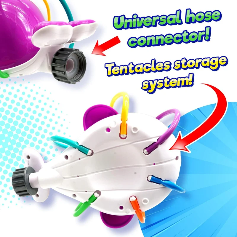 Whale Water Sprinkler Toy for Kids Outdoor Summer Fun
