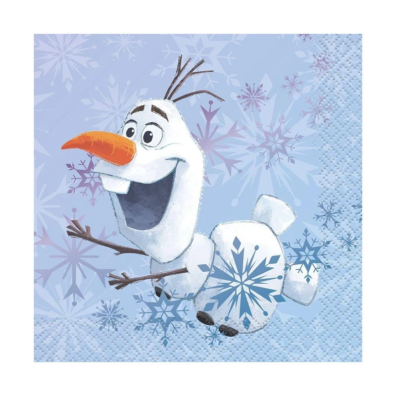 Frozen 2 beverage napkins, 16 per package