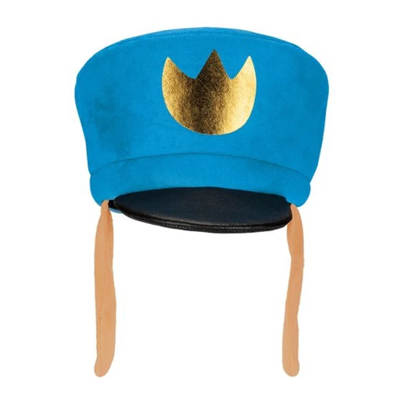 Dog Man Costume Kit for Kids, Blue Hat and Decal