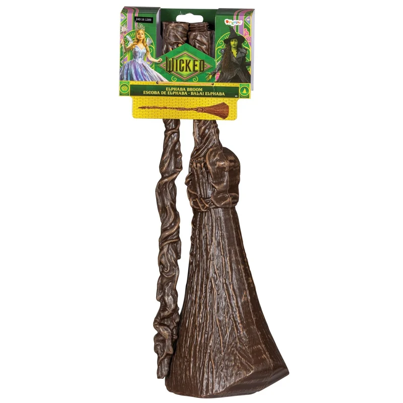 Elphaba Witch Broom, Wicked, 1 Count