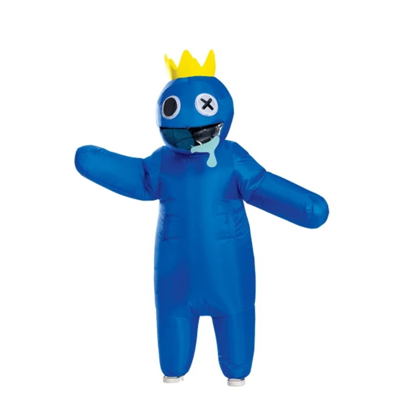 Rainbow Friends Blue Inflatable Costume for Kids