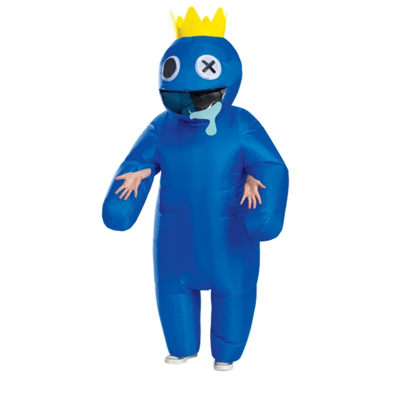 Rainbow Friends Blue Inflatable Costume for Kids