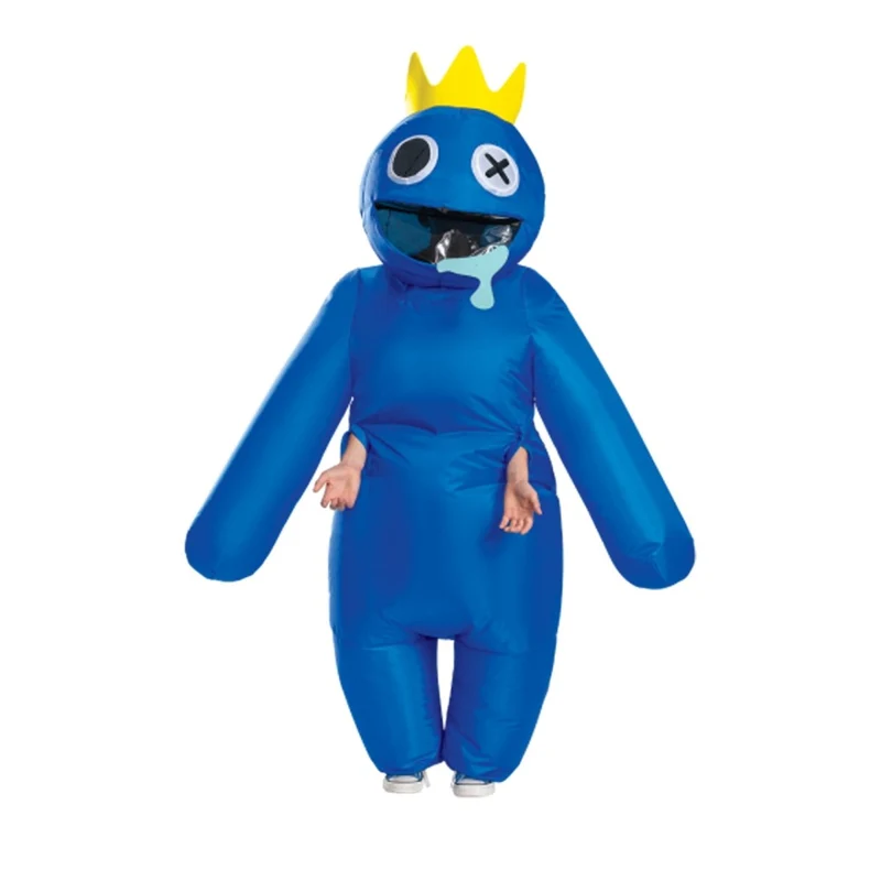 Rainbow Friends Blue Inflatable Costume for Kids