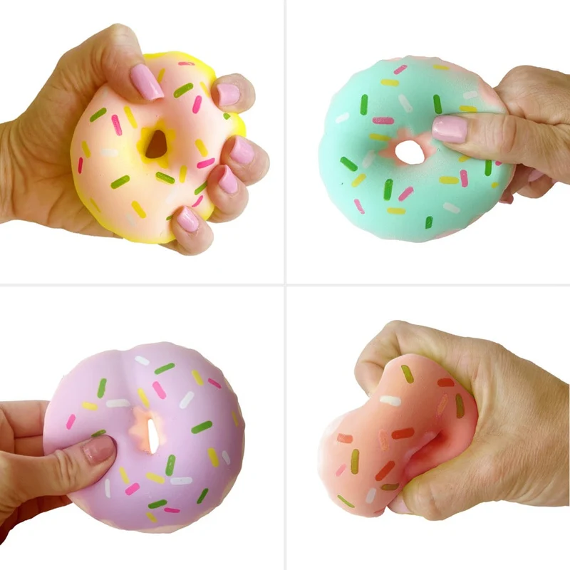 Squishy Donut Sensory Toy Soft Slow Rise Fidget Toy