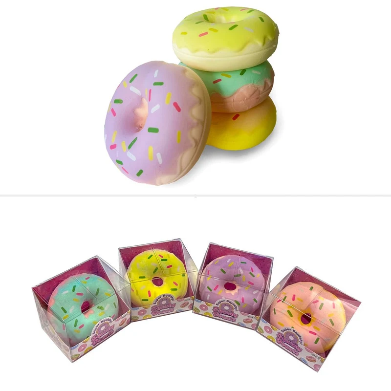Squishy Donut Sensory Toy Soft Slow Rise Fidget Toy