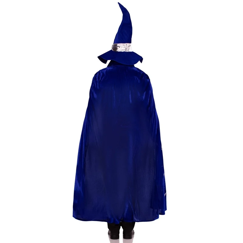 Wizard Costume Kit for Adults, Cape, Hat and Beard