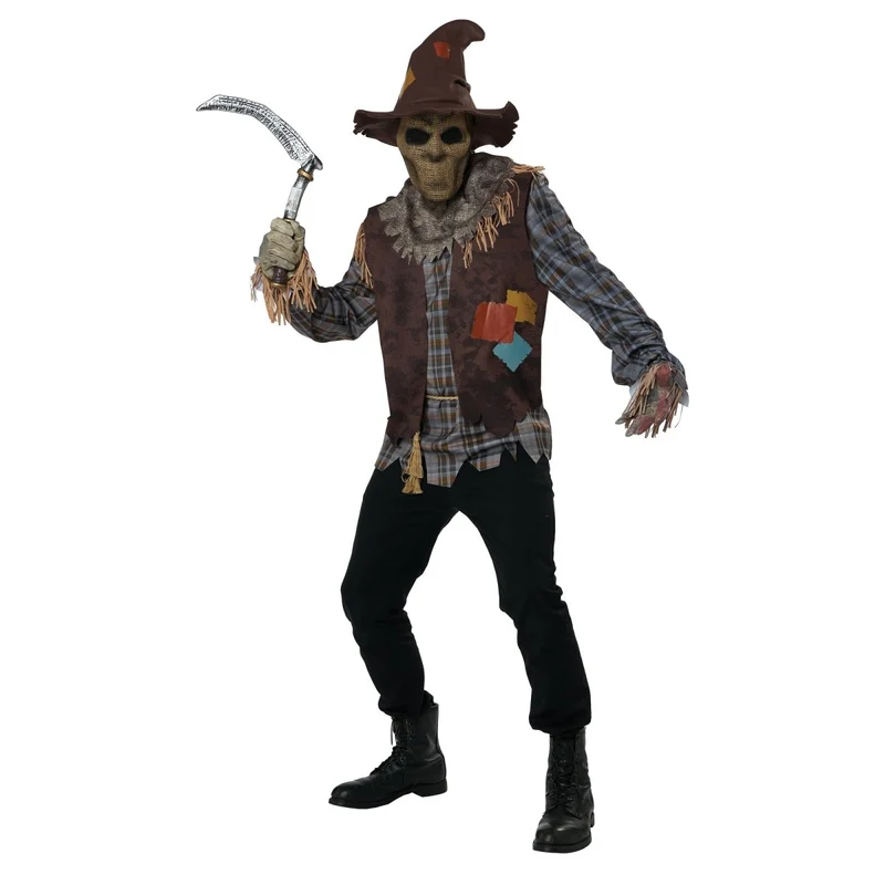 Cornfield Carnage Scarecrow Costume for Adults