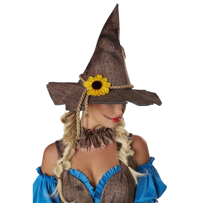 Flirty Scarecrow Costume for Adults