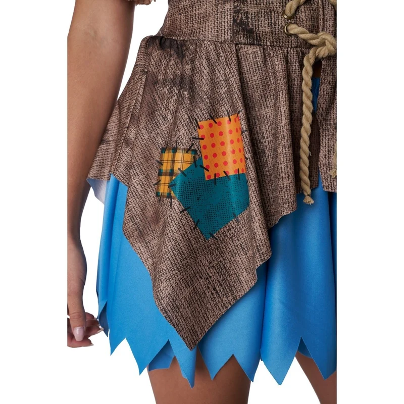 Flirty Scarecrow Costume for Adults