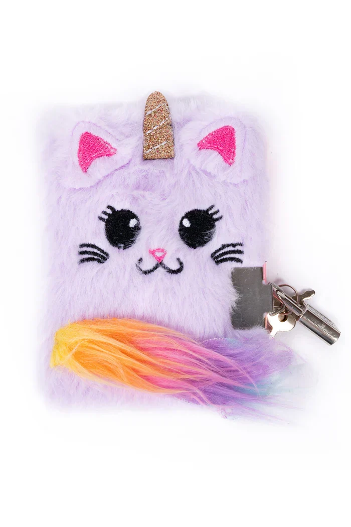 Great Pretenders Purple Caticorn Notebook and Matching Pen Writing Set