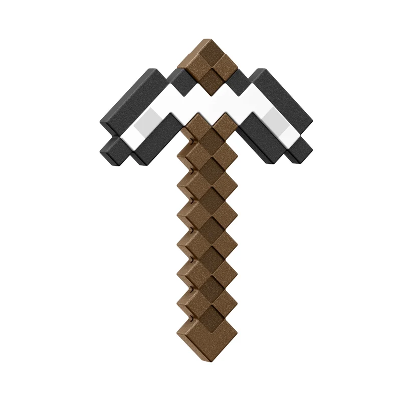 Minecraft Iron Pickaxe Role-Play Battle Toy for Kids