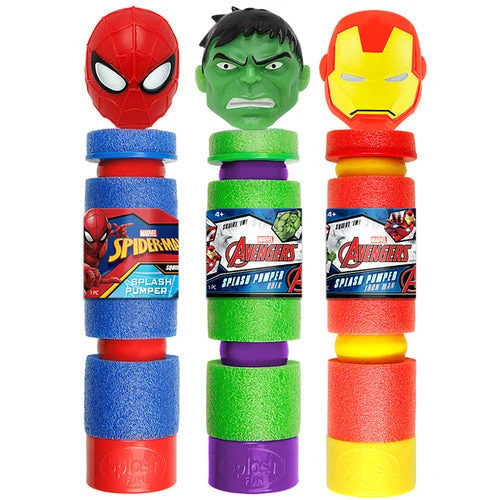 Marvel Super Hero Splash Pumper Water Gun Outdoor Summer Toy