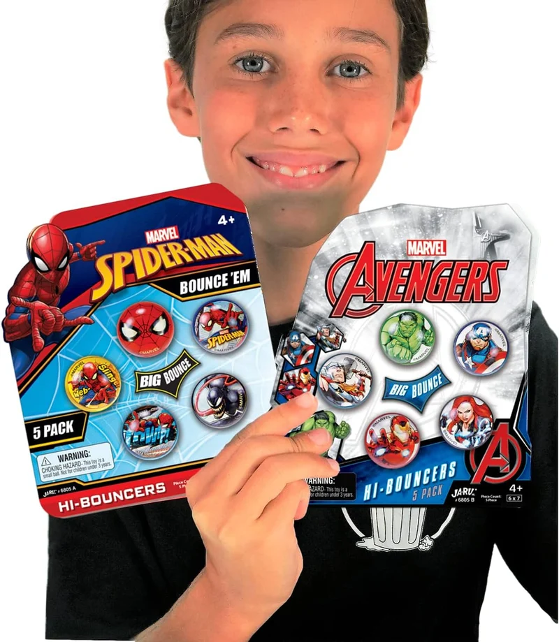 Marvel Avengers High Bounce Bouncy Balls