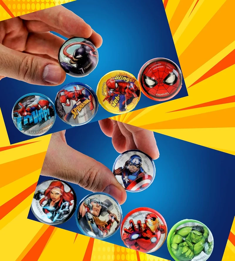 Marvel Avengers High Bounce Bouncy Balls