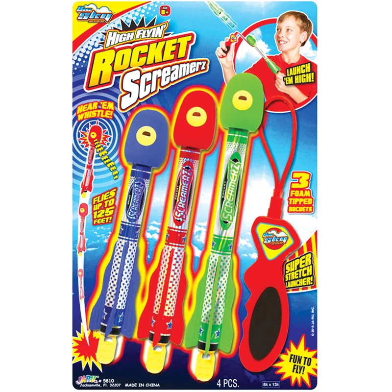 Big Sky Rocket Screamerz Foam Tipped Launcher Set