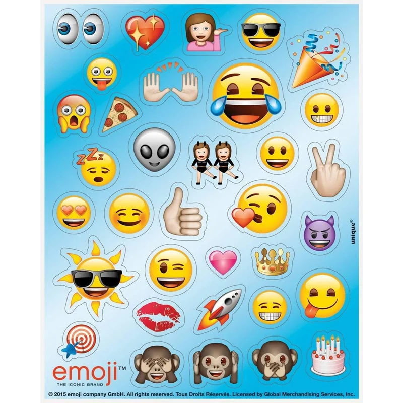 Emoji stickers