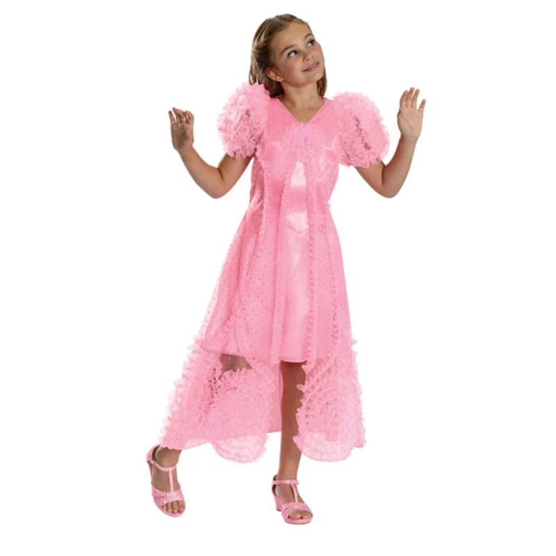 Glinda Popular Pink Dress Costume for Kids, Wicked