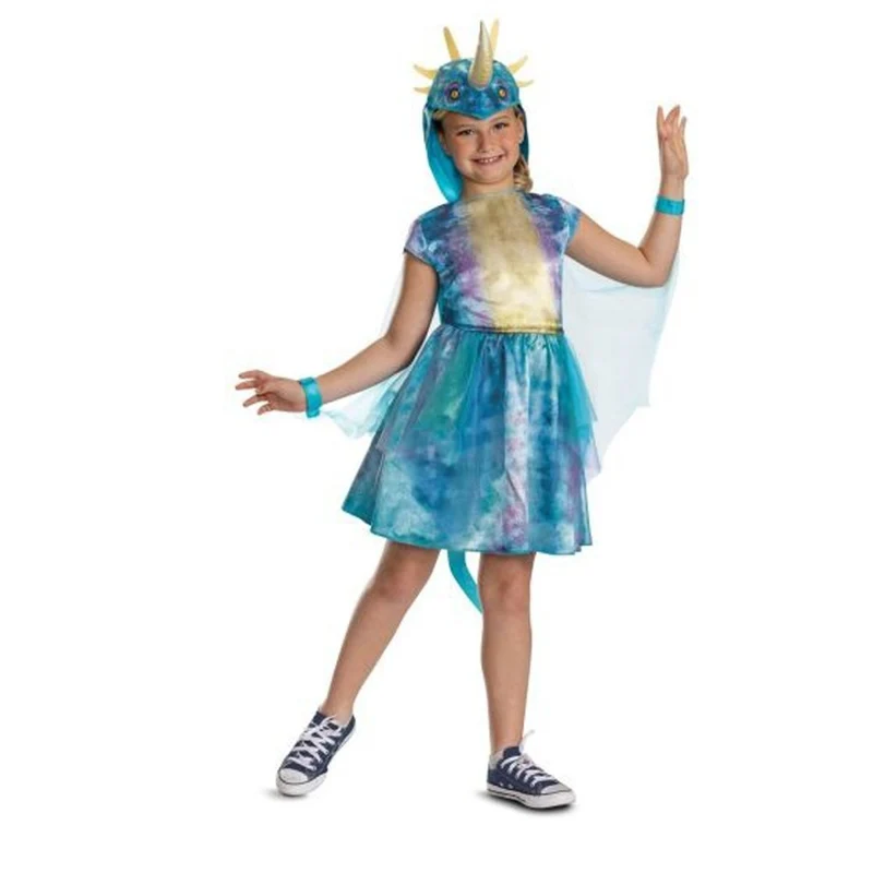 Stormfly Classic Costume for Kids, How to Train your Dragon, Dress and Hooded Cape