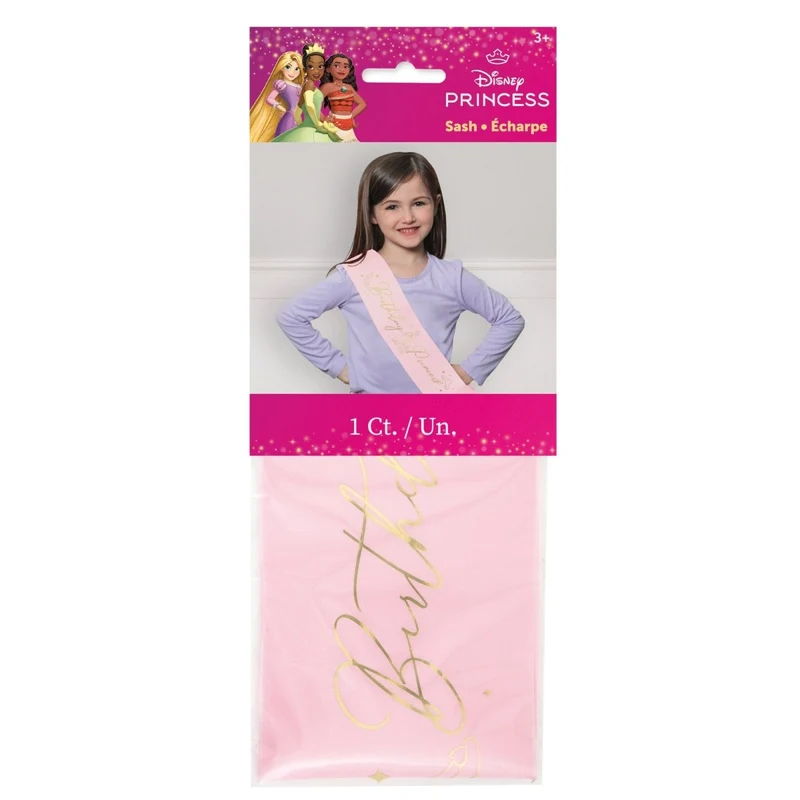 Disney Princesses Birthday Sash, 1 Count