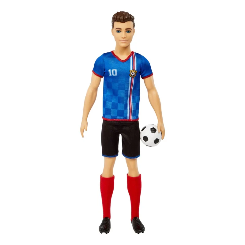 Ken Soccer Blue Shirt