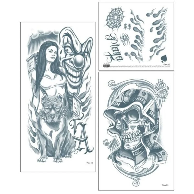 Playa Sleeve Temporary Tattoo FX