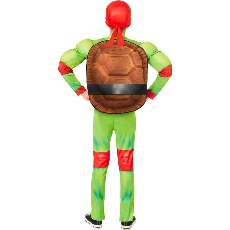 Raph Costume for Kids, Teenage Mutant Ninja Turtles: Mutant Mayhem, Red and Green Jumpsuit